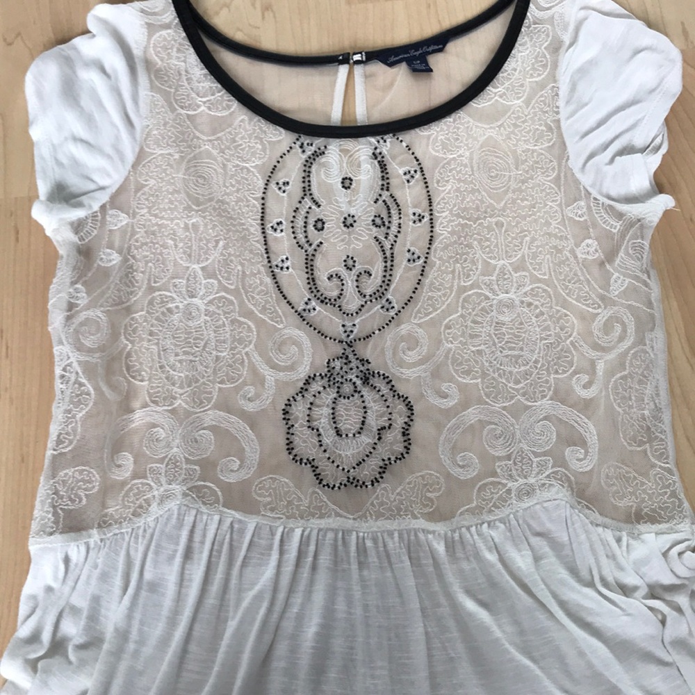 American Eagle White Top